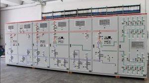 Panel switchgear tegangan menengah untuk sistem distribusi kelistrikan