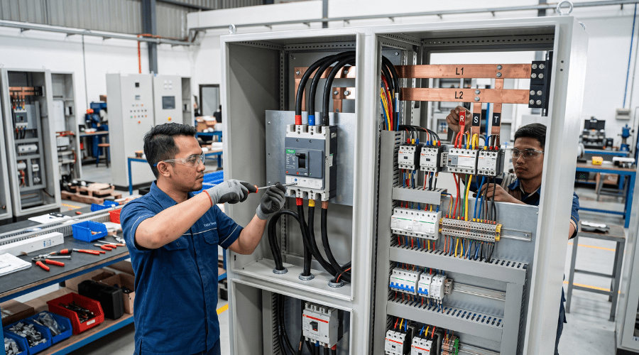 You are currently viewing Kontraktor Panel Listrik: Apa Saja yang Mempengaruhi Biaya Proyek Anda?